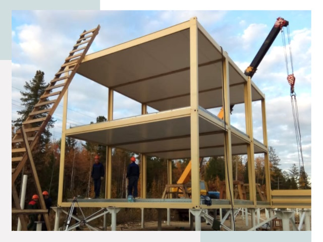 Строительство модульных здания Черкесск