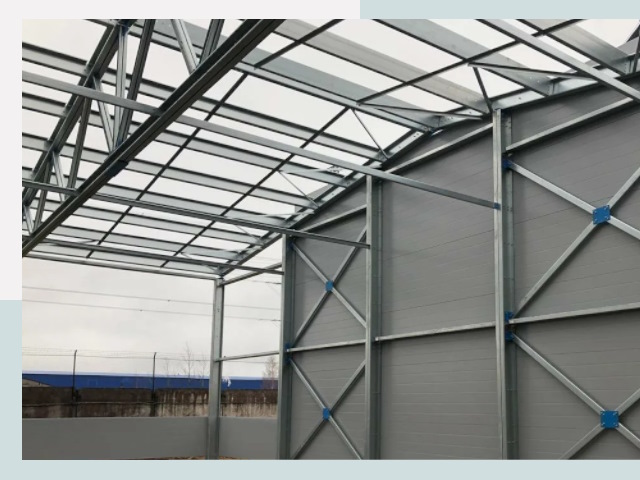 Каркасные ангары от СтальСтрой-Чрк по цене от 612 руб.