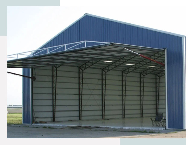 Прямо стенные ангары в Черкесске