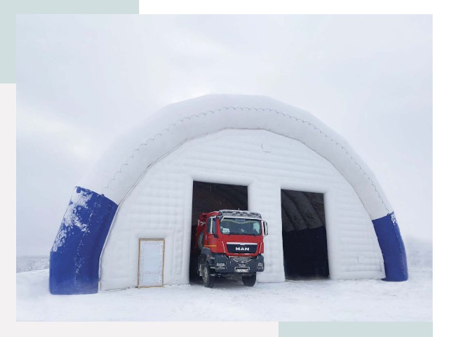 Мобильные ангары в Черкесске