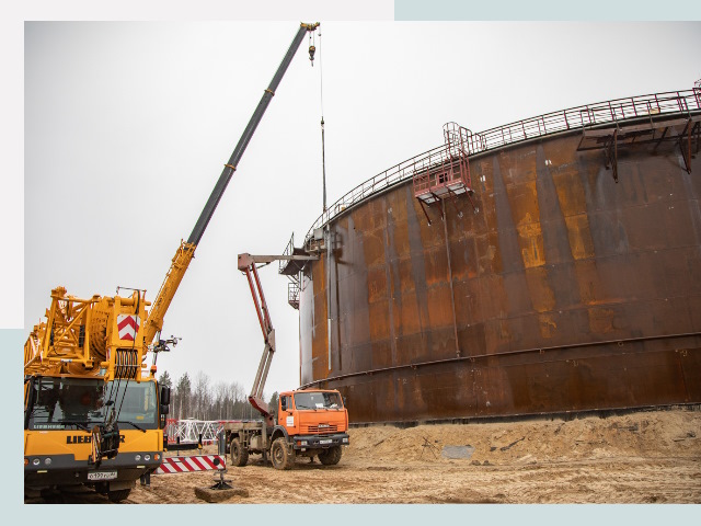 Монтаж резервуаров в Черкесске от 612 руб. за м³