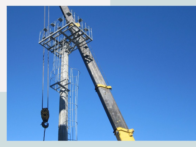 Монтаж осветительных мачт в Черкесск от 612 руб.