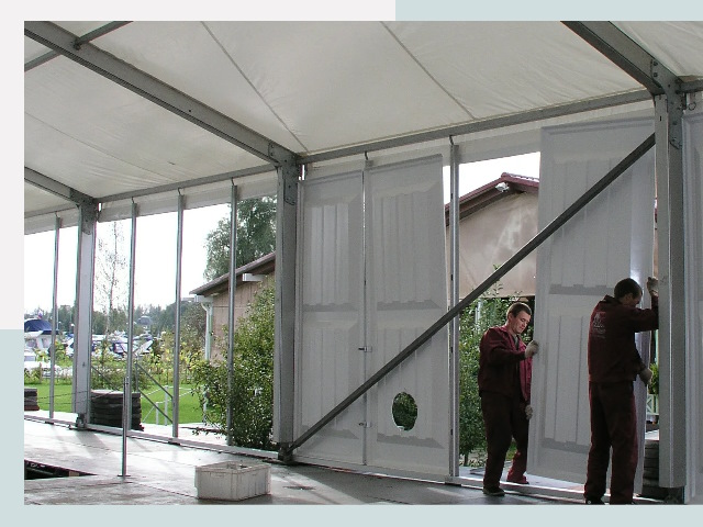 Быстро сборные шатры в Черкесск от 612 руб. за м²