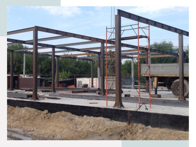 Фундамент для ангаров в Черкесске