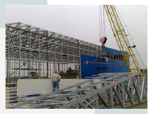 Монтаж ангаров в Черкесске