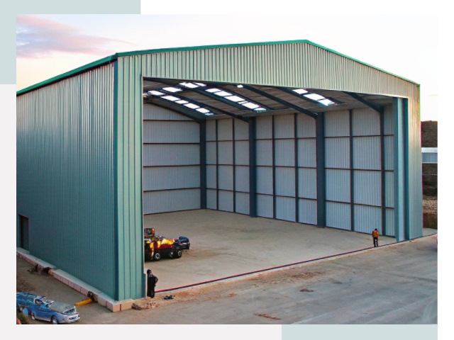 Строительство ангаров в Черкесске